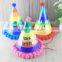 Small size kids birthday paper party hat for girls decoration hats