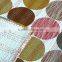 Queen Size Multi Color Dot Kantha Blanket Indian Kantha Quilt