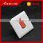 high quality UK 45a 1 gang wall switch for kitchen stainless steel wall switch socket safe