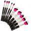 private label cosmetics Popular products Custom logo makeup brush set, 10 pcs make up brushes, cheap makeup brush