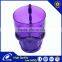 Fashion Halloween Plastic Skull Wine Cup With Handle Large Skull Beer Mug
