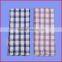 plaid cotton tea towels