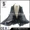 Most popular spring black polyester scarf fabric plain dyed long hot drilling cross scarf for young