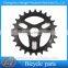 aluminium parts aluminium bicycle sprocket with anodize neo chrome surface