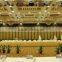 acoustical wooden rooms dividers partition panels for garden