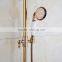 2016 New Gold/Rose gold finish bath&shower faucet set, shower set