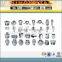 hot forming dn 200 pipe stainless equal Tee manufacturer