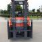 2.5 ton LPG Gasoline hydraulic forklift with 3m full free mast with side shift with Dual Fuel with LPG cylinder