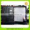 Faux leather letter-sized conference folder file holder 16014