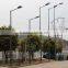 Mid hinged lighting pole steel pipe folding column folding street lighting pole