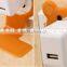 Cartoon design folding phone charging holder ,cell phone charging holder