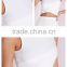 Plain dye custom slim fit blank zipper crop top for ladies