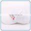 Wholesale custom printed unisex sport 6panel 100% cotton white promotional baseball hat
