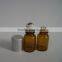 Wholesale High Quality Roll on 10ml Amber Glass Bottle with stainless steel balls and aluminum cap