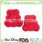 Lovely bear silicone baking mould, assorted colors