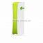 Universal power bank 5200mAh white slim portable mobile power bank with flash light