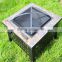 Bbq charcoal table iron stove for fireplaces