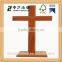 Crafts decoration classic design customized new unfinished wooden cross