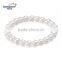 New style couple white button 9-10mm Women Natural pearl Bracelets