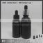 60ml black frosted glass bottles black matte glass dropper bottles for eliquid bottle