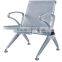 4 Seats Stainless Steel PU Cushion Waiting Seating Waiting Seat YA-82A