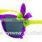 plastic material fantastic beautiful flower nice looking kids sunglasses