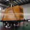 120kw 150kva trailer type diesel generator set