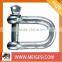 Supply good quality and cheap price carbon steel/Stainless steel straight D shackle