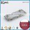 Shiny silver custom 3D metal brand logo