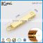 Zinc alloy gold custom metal zipper puller for garments