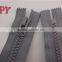8# Fashion Derlin Zipper With Gray tape and teeth With Close End