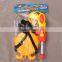 wholesale outdoor shoot game summer toys plastic water gun with colorful handle for kids and children