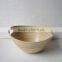 Natural inside and outside bamboo bowl made in Vietnam