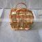 Hand carving antique wooden fruit basket wholesale/ fruit picking basket