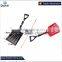 Compact shovel with metal edge