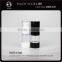 15ml clear black white plastic airless pump bottle