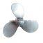 Aluminum Plastic Propeller 7 1/4 X5-A for 2.0-5hp outboard motor/boat plastic propeller/plastic fan propeller