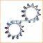 China professional manufacturing stainless steel serrated lock washer