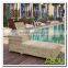 Audu Pittsburgh Pool Wicker Outdoor Lounger