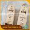 Wholesale wine single bottle wooden box with metal lock