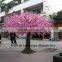 SJZJN 310 new Artificial Peach Tree Srtificial Sakura Flower Lobby Artificial Peach Blossom Tree