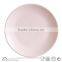 10.5" painted plate designs solid color painted plate designs