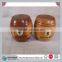 Vintage Europe regional Wood Barrel Salt and Pepper Shakers