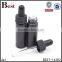 cosmetic 7ml screen printing black fragrance perfume bottle big children proof dropper essential oil black bottle men's perfume