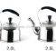 Lihong Factory stainless steel 5/6/7Liter whistling kettle industrial cooking kettle