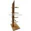 high quality wood glasses display stand