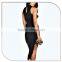 2016 high neck sexy ladies one piece pencil club nylon dress