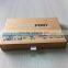 drawer structure custom kraft brown paper t shirt gift box