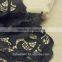 Black Laser Embroidery Fabrics