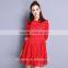 Women Clothing Winter Bottoming Dress Woman European Size Dress